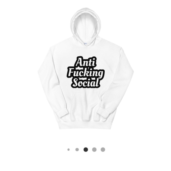 Anti Fucking Social Hoodie - Picture 6 of 8